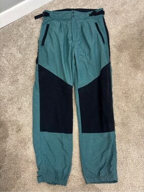 Vintage LL Bean Nylon Hiking adjustable USA pants men’s medium outdoor